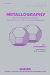 Go to journal home page - Metallography